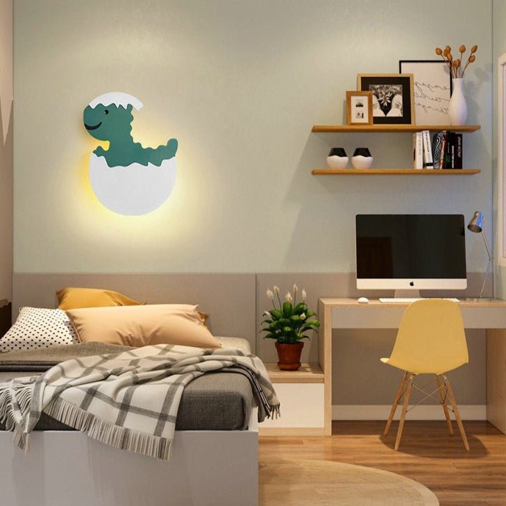 Lumière Murale Dinosaure LED | Charmante Décoration pour Chambre d'Enfant