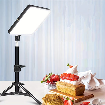 Support de Lumière Ajustable pour Photographie | Hauteur de 1,1 m et Aluminium Robuste