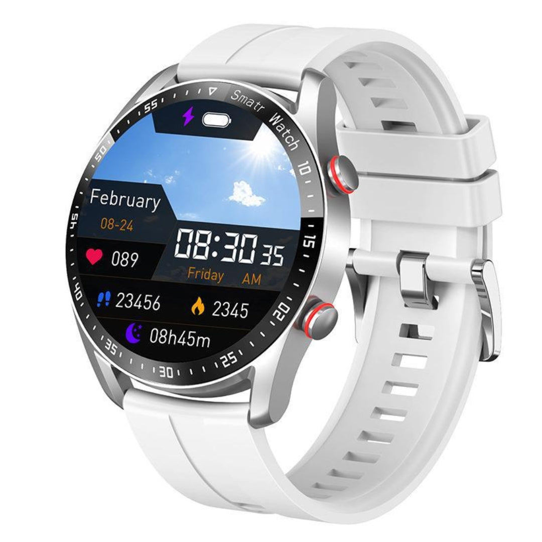 SwissActive™ – Montre Connectée Homme Suivi Santé & Résistance à l'Eau IP67