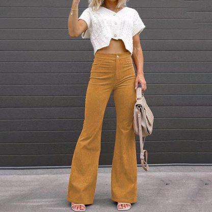 Pantalon Évasé Écologique pour Femmes | Confort et Élégance au Quotidien