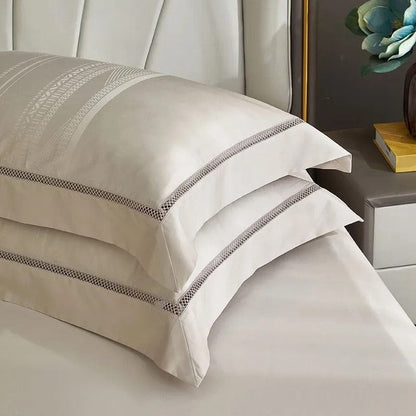 Literie en Coton Égyptien Luxe | Douceur et Confort Inégalés