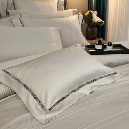 Literie en Coton Égyptien Luxe | Douceur et Confort Inégalés