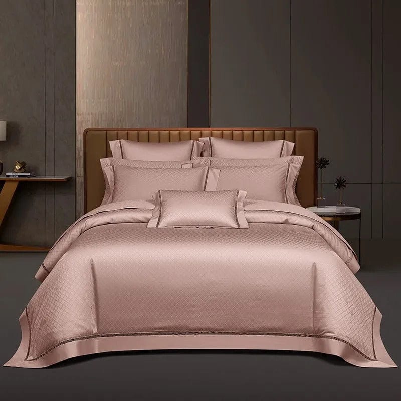 Literie en Coton Égyptien Rose | Luxe et Confort Inégalés