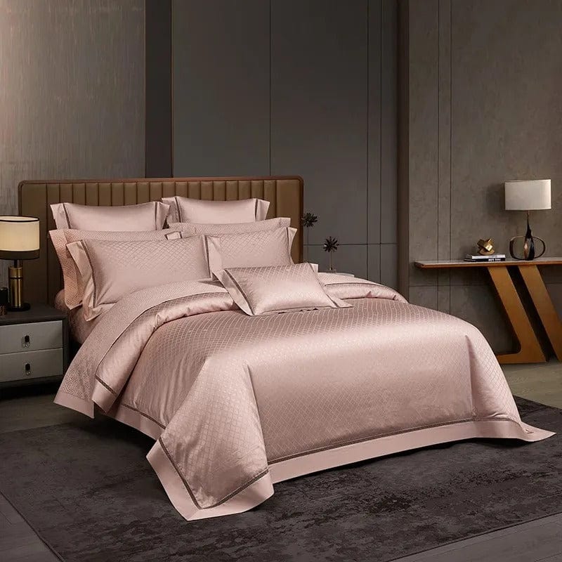 Literie en Coton Égyptien Rose | Luxe et Confort Inégalés