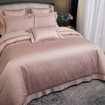 Literie en Coton Égyptien Rose | Luxe et Confort Inégalés