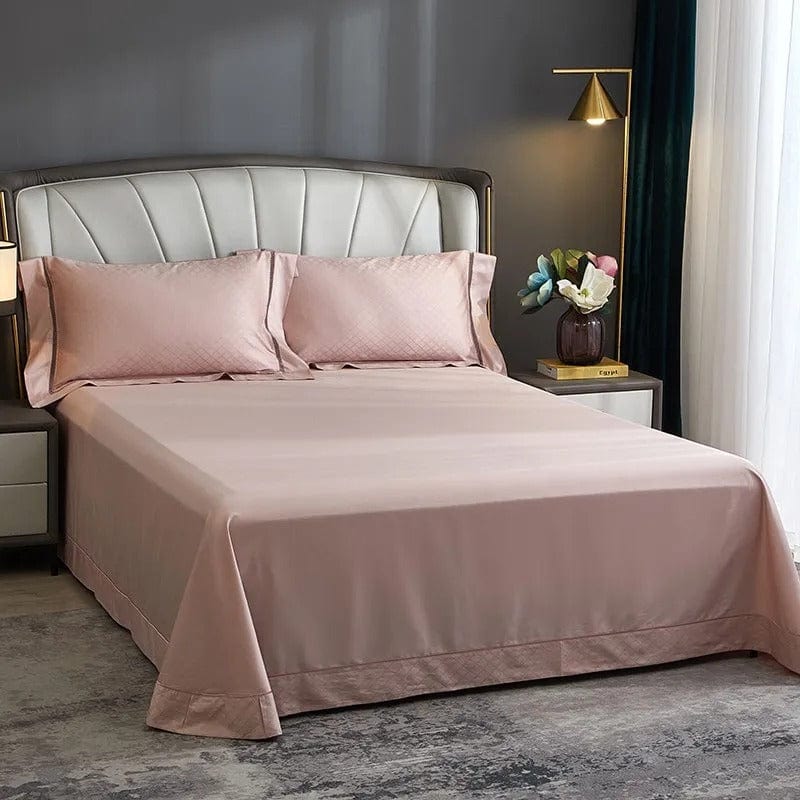 Literie en Coton Égyptien Rose | Luxe et Confort Inégalés