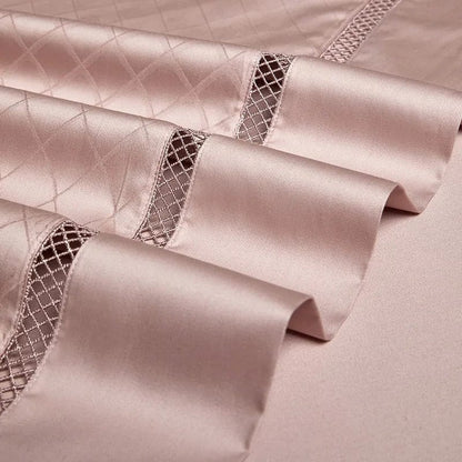 Literie en Coton Égyptien Rose | Luxe et Confort Inégalés