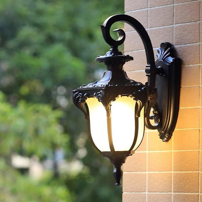 Lampe Murale Extérieure Vintage | Élégance et Résistance aux Intempéries