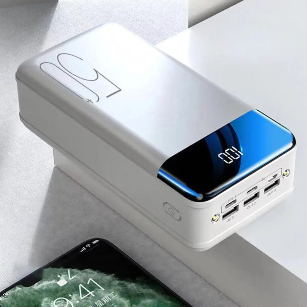 Batterie Externe Haute Capacité | Charge Rapide et Portable 100 000mAh