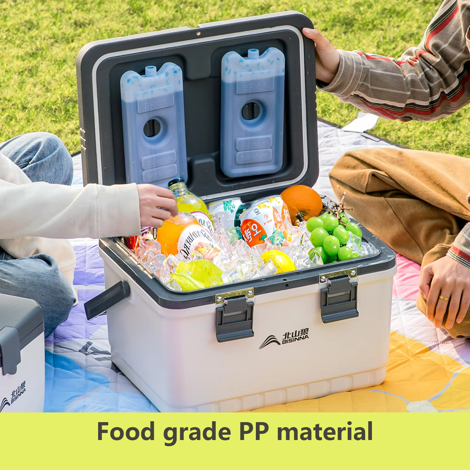 Refroidisseur Portable Grande Capacité | Conservation du Froid Durable jusqu'à 48 Heures