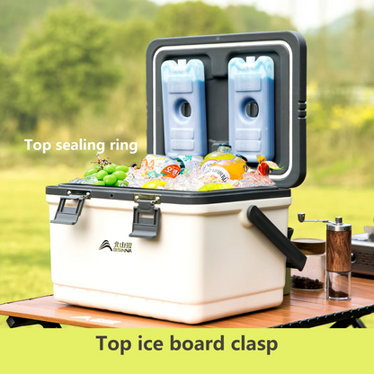 Refroidisseur Portable Grande Capacité | Conservation du Froid Durable jusqu'à 48 Heures