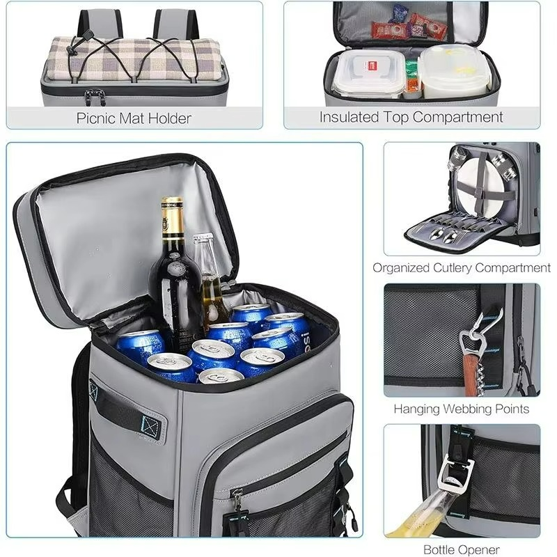 Sac à Dos Isotherme Étanche | Capacité de 30L et Isolation Efficace