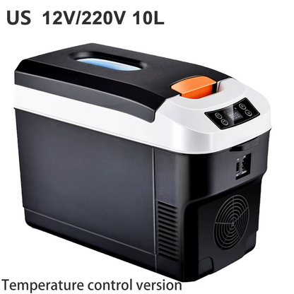Réfrigérateur Portable Électrique 10L | Double Tension et Design Élégant
