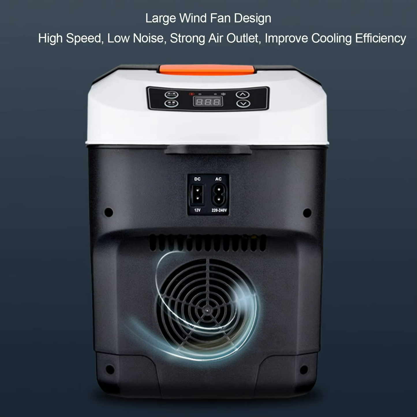 Réfrigérateur Portable Électrique 10L | Double Tension et Design Élégant