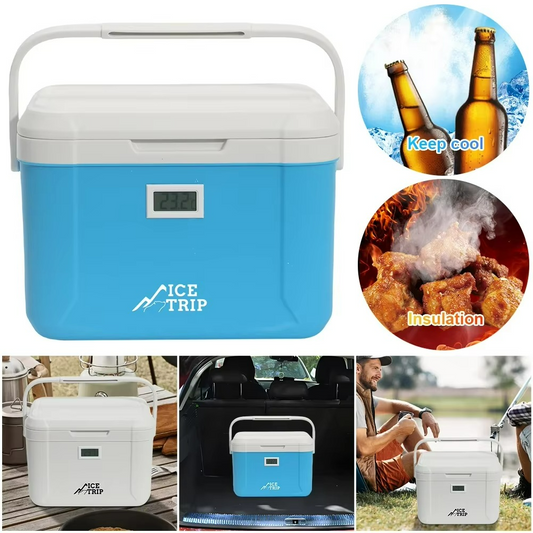 Congélateur Portable pour Camping | Isolation Supérieure et Rangement Ample