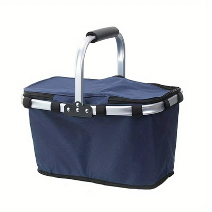 Panier Isotherme Pliable pour Pique-Nique | Élégant et Pratique pour Vos Sorties