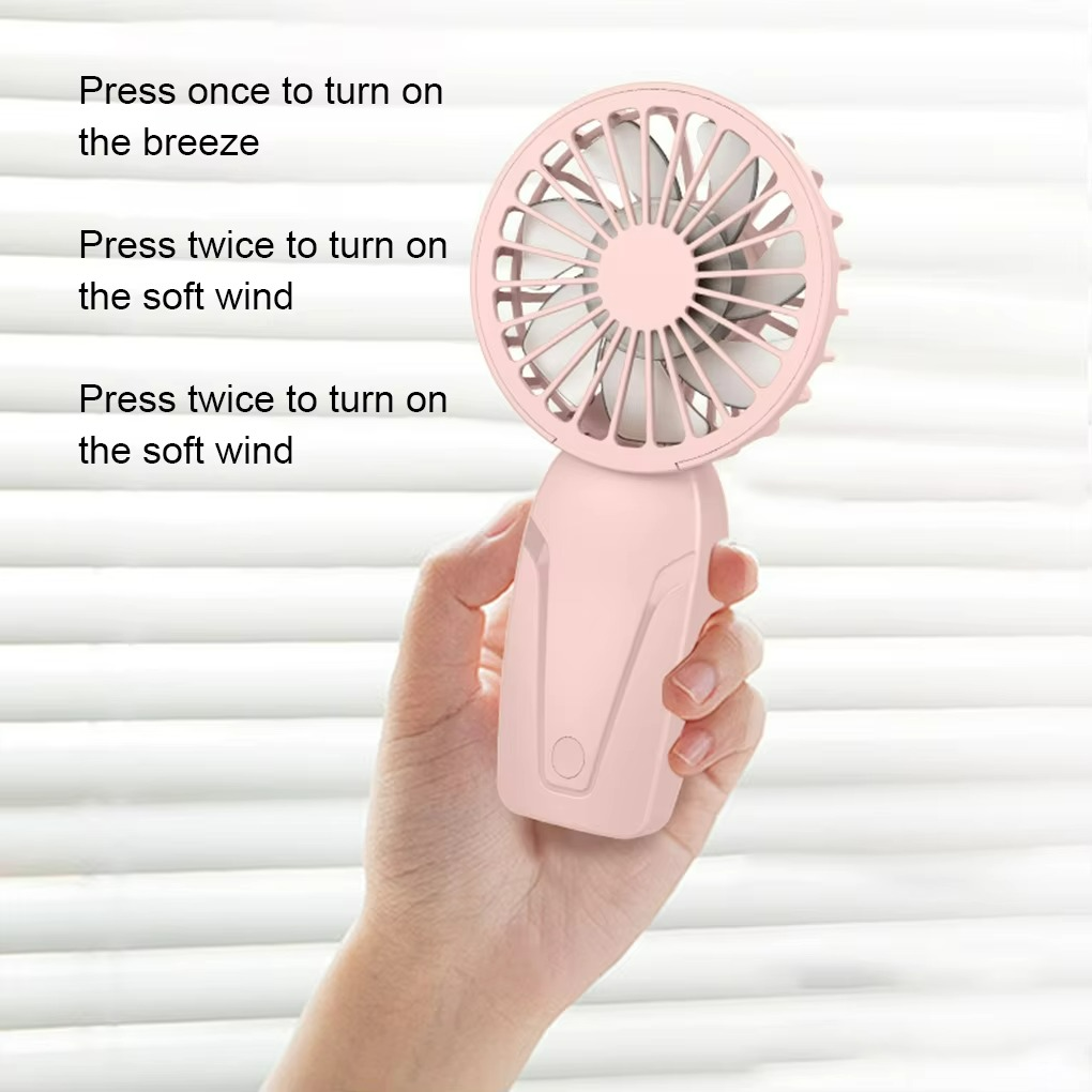 Ventilateur Portable Rechargeable USB | Compact et Silencieux pour Été