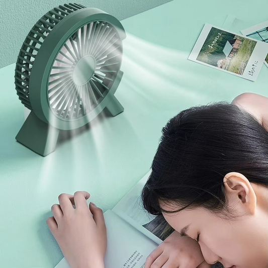 Ventilateur Électrique Portable USB | Refroidissement Silencieux et Compact