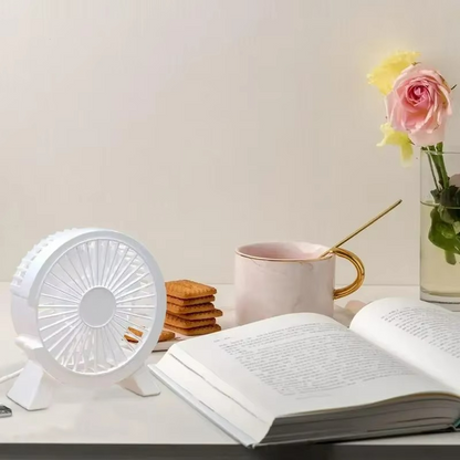 Ventilateur Électrique Portable USB | Refroidissement Silencieux et Compact