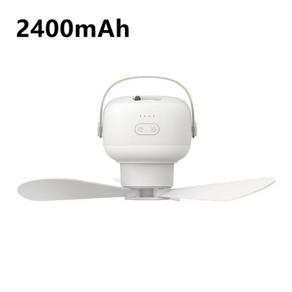 Ventilateur de Plafond Portable pour Camping | Confort et Élégance en Plein Air