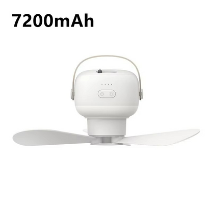 Ventilateur de Plafond Portable pour Camping | Confort et Élégance en Plein Air