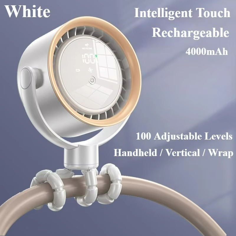 Ventilateur Portable Rechargeable USB | Refroidissement Silencieux et Efficace