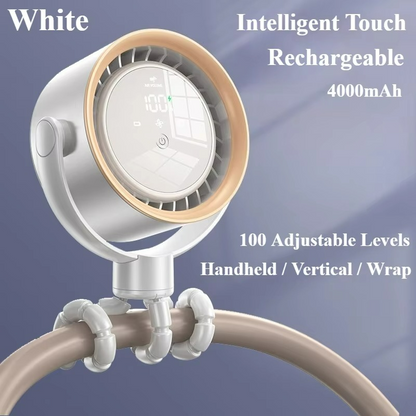 Ventilateur Portable Rechargeable USB | Refroidissement Silencieux et Efficace