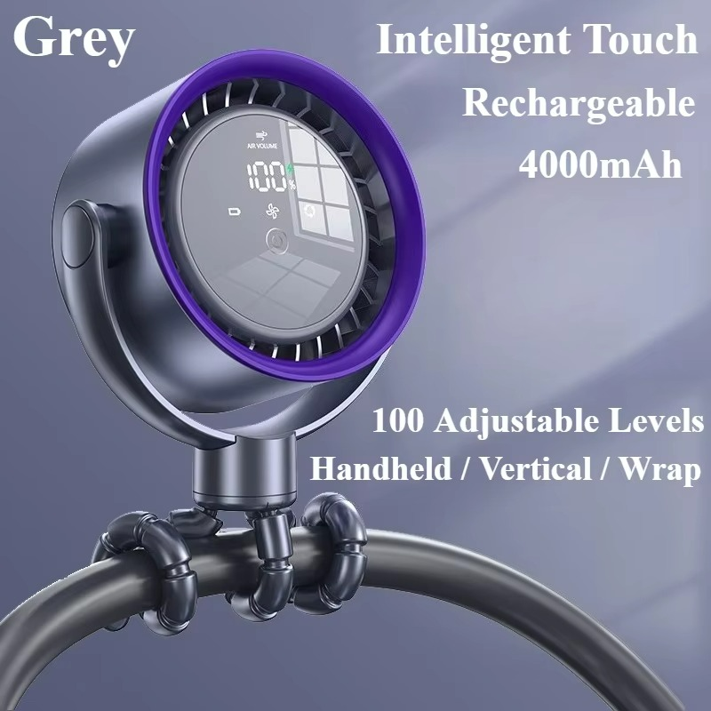 Ventilateur Portable Rechargeable USB | Refroidissement Silencieux et Efficace