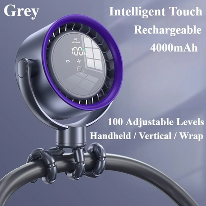 Ventilateur Portable Rechargeable USB | Refroidissement Silencieux et Efficace