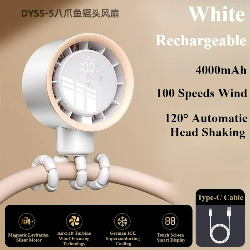 Ventilateur Portable Rechargeable USB | Refroidissement Silencieux et Efficace