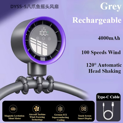 Ventilateur Portable Rechargeable USB | Refroidissement Silencieux et Efficace
