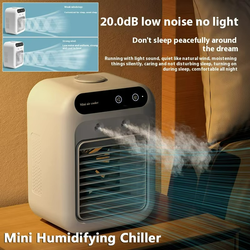 Ventilateur Portable Rechargeable | Refroidissement Instantané et Silencieux