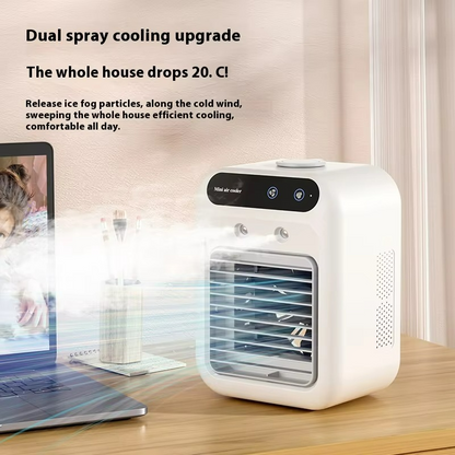 Ventilateur Portable Rechargeable | Refroidissement Instantané et Silencieux