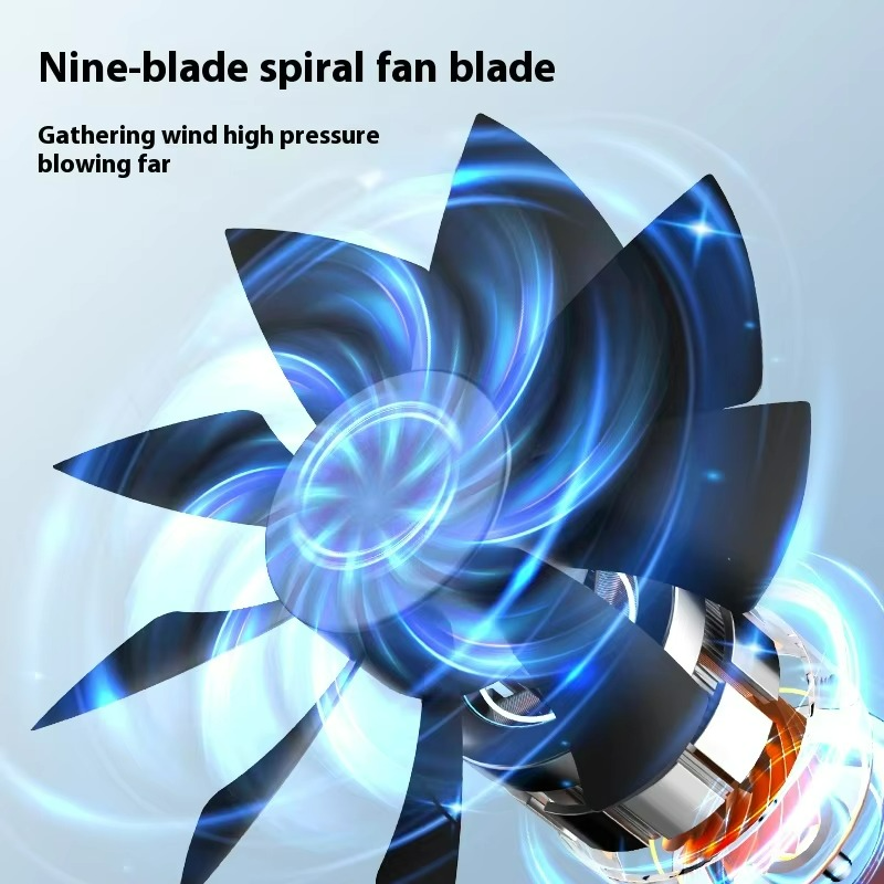 Ventilateur Portable Rechargeable | Refroidissement Instantané et Silencieux