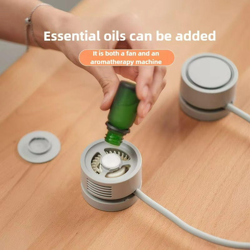 Ventilateur Portable Rechargeable USB | Design Pliable et Silencieux