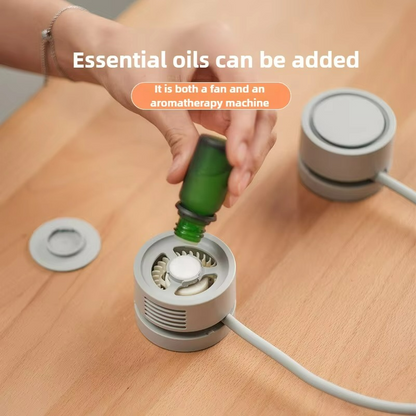 Ventilateur Portable Rechargeable USB | Design Pliable et Silencieux