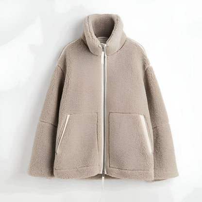 Veste en Fleece Teddy Douce | Chaleur et Confort pour Jours Froids