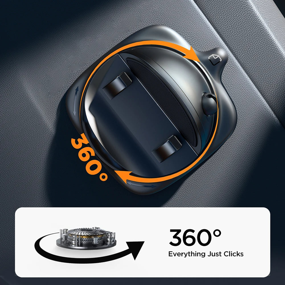 Support de Téléphone de Voiture | Rotation à 360° et Installation Facile