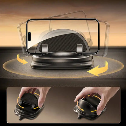 Support de Téléphone de Voiture | Rotation à 360° et Installation Facile