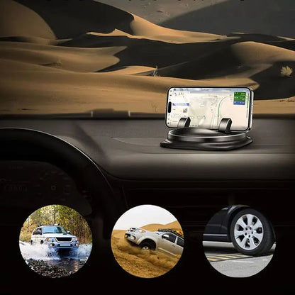 Support de Téléphone de Voiture | Rotation à 360° et Installation Facile