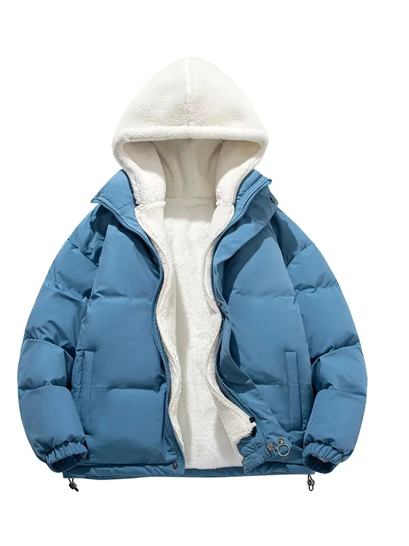 Cocoon - Veste d'hiver en polaire avec capuche pour un confort optimal