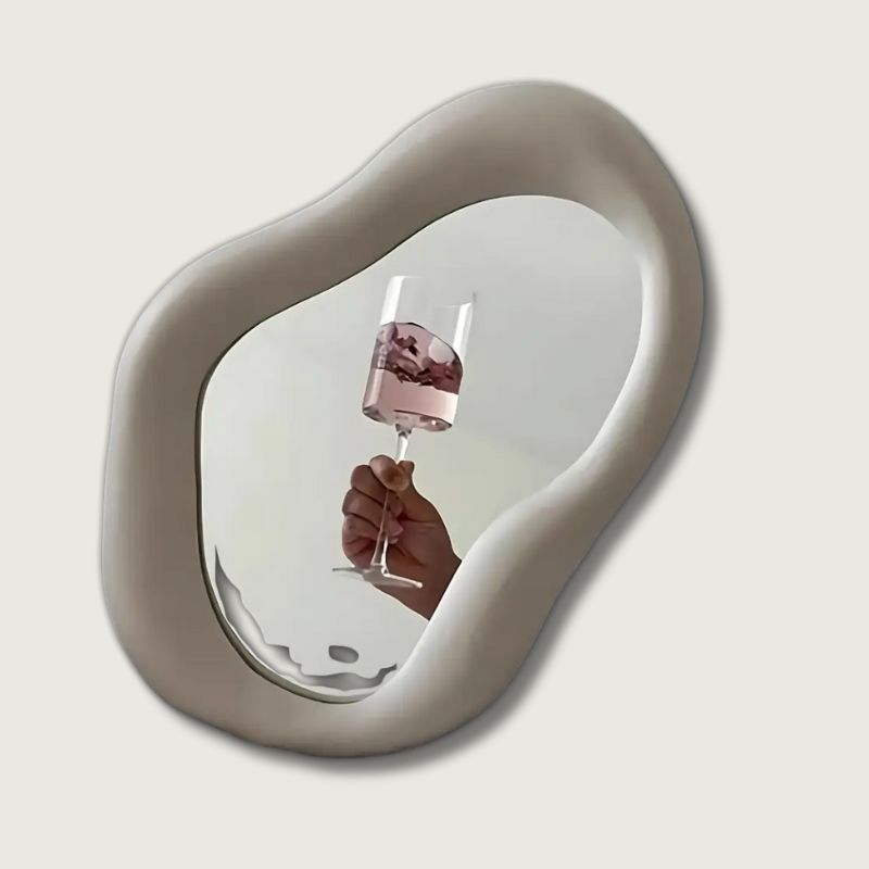 Miroir Vintage Artistique | Design Unique et Créatif pour Intérieur