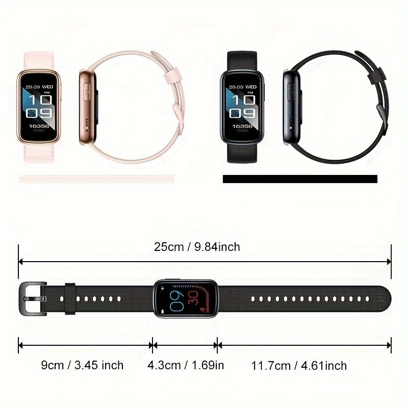 Montre Connectée Étanche IP68 | Autonomie de 7 Jours et Charge Rapide