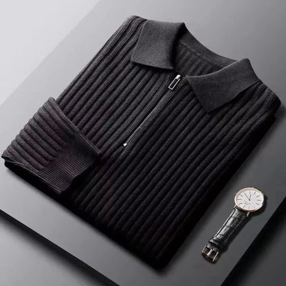 Pull à Col Zippé pour Homme | Élégance et Confort au Quotidien