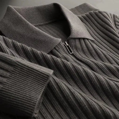 Pull à Col Zippé pour Homme | Élégance et Confort au Quotidien