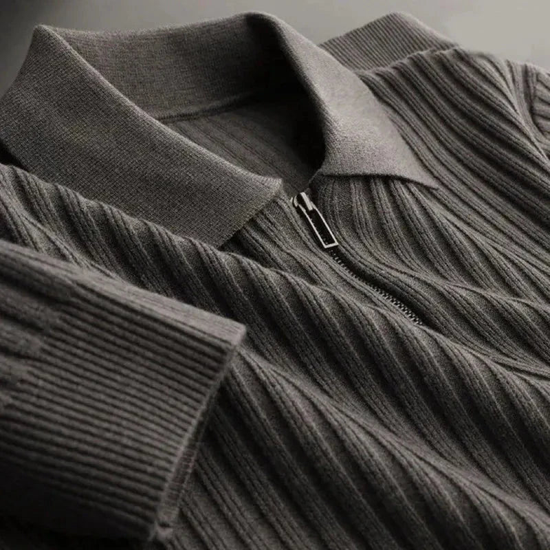 Pull à Col Zippé pour Homme | Élégance et Confort au Quotidien
