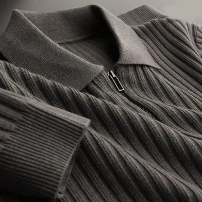 Pull à Col Zippé pour Homme | Élégance et Confort au Quotidien