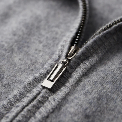 Pull Zippé en Laine Mérinos | Douceur et Chaleur Exceptionnelles