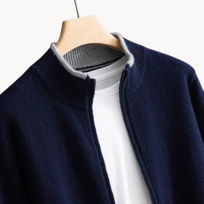 Pull Zippé en Laine Mérinos | Douceur et Chaleur Exceptionnelles