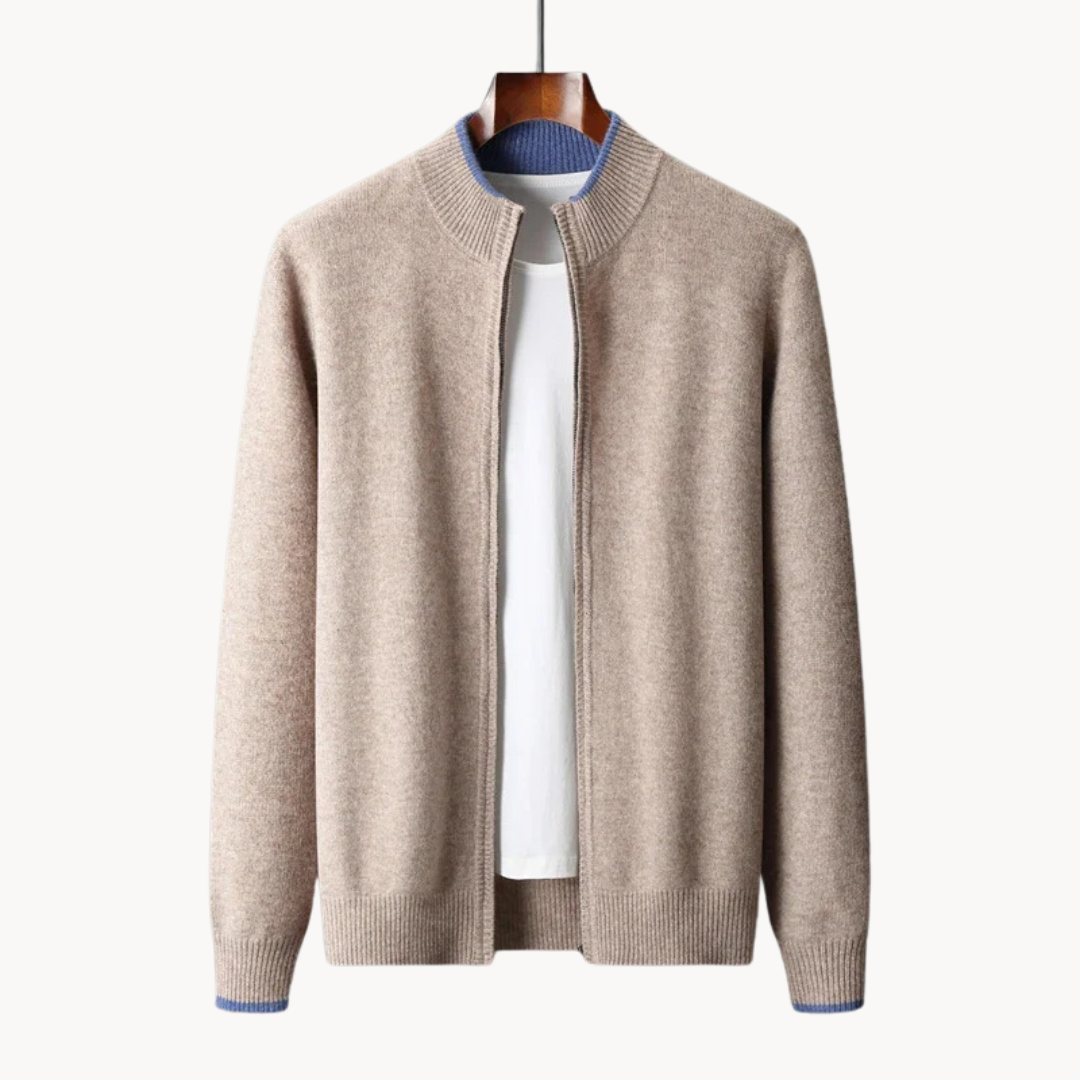 Pull Zippé en Laine Mérinos | Douceur et Chaleur Exceptionnelles